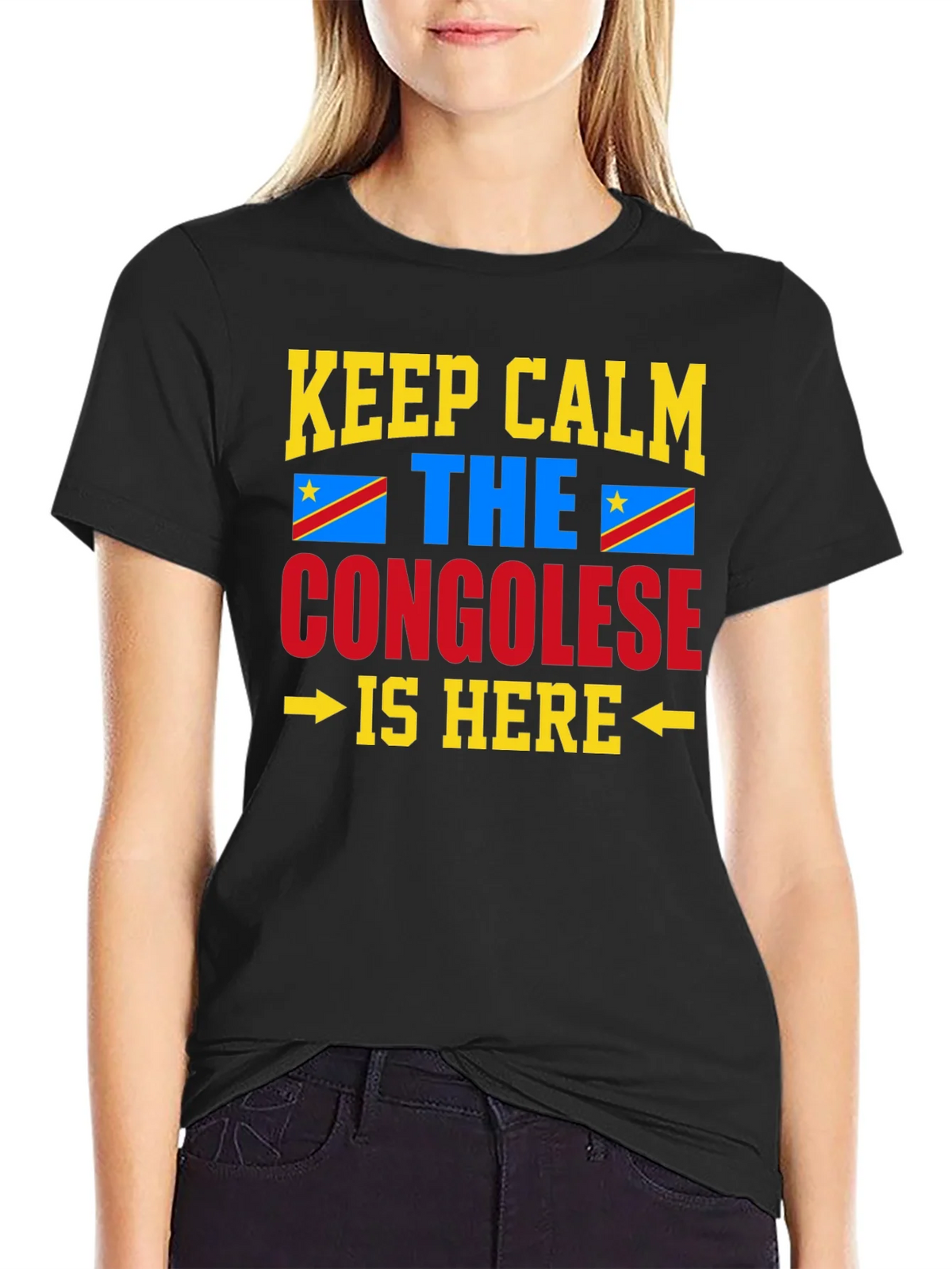 Keep Calm Congolese Pride T-Shirt product image 2