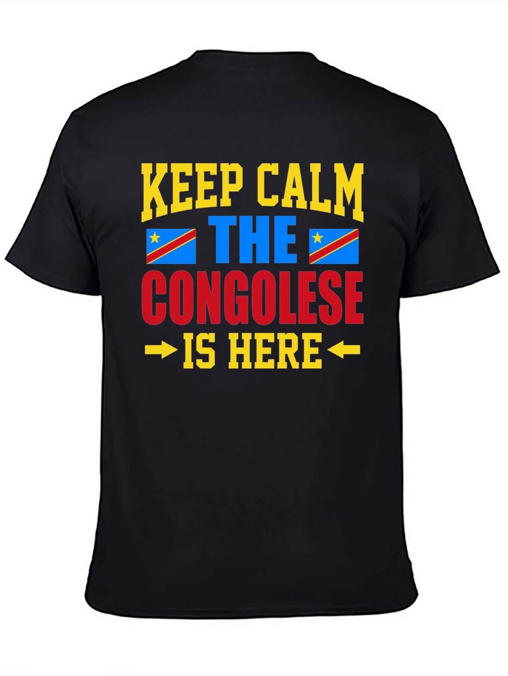 Keep Calm Congolese Pride T-Shirt product image 4