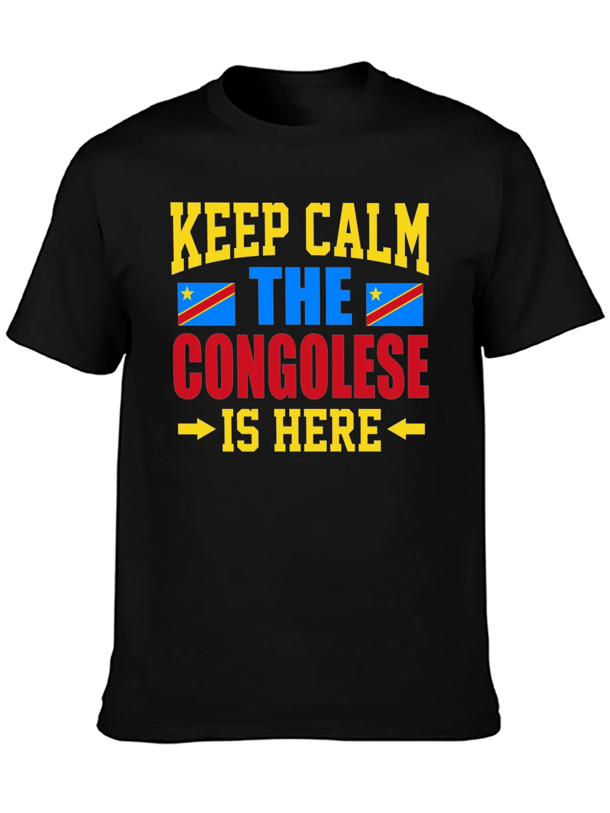 Keep Calm Congolese Pride T-Shirt product image 3