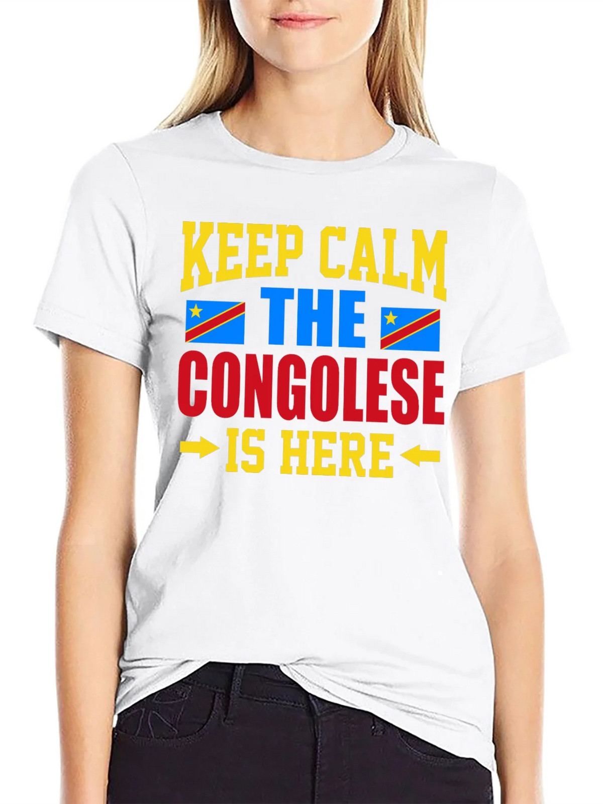 Keep Calm Congolese Pride T-Shirt product image 8