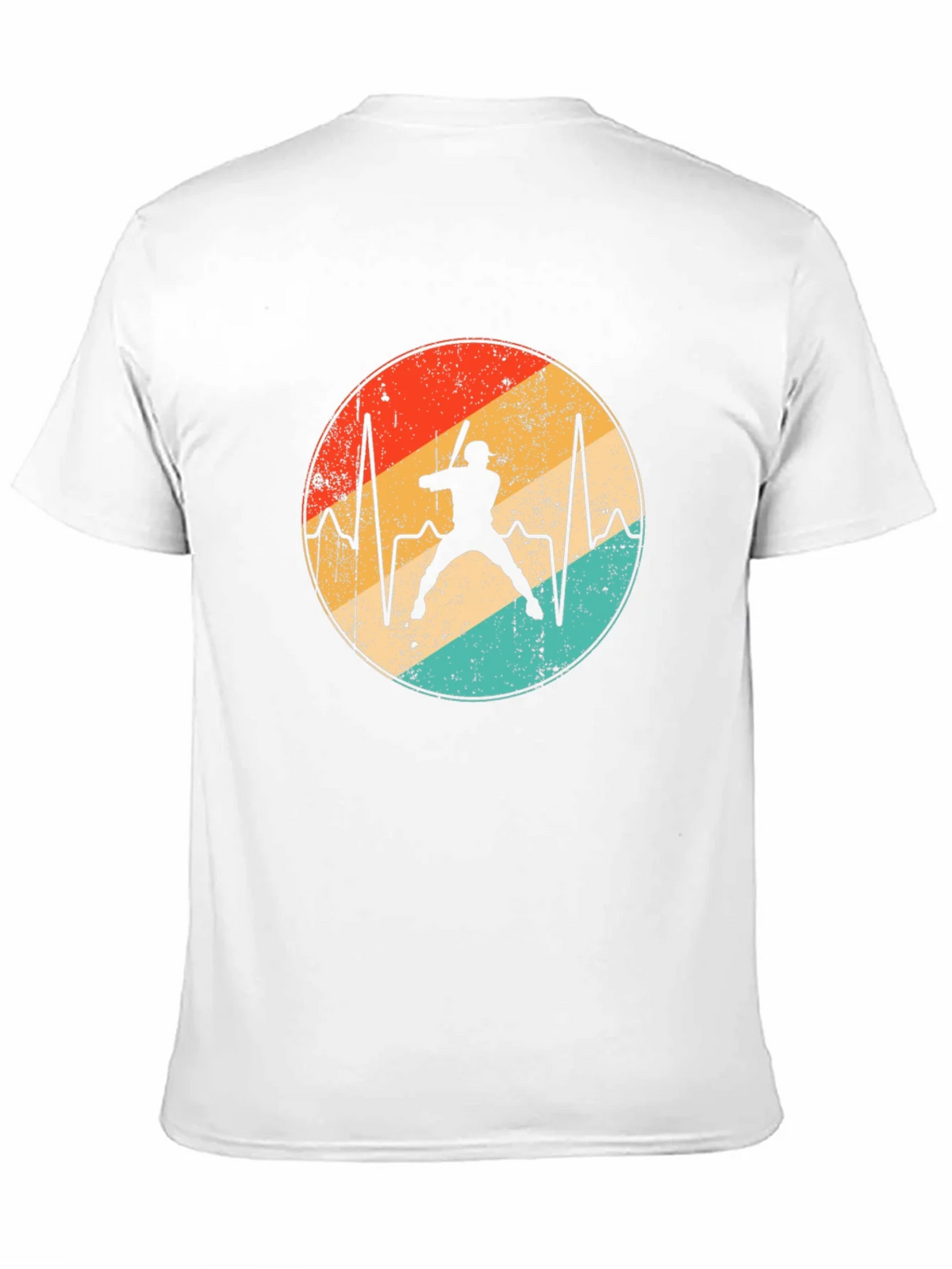 Baseball Heartbeat T-Shirt - Retro Sports Tee product image 10