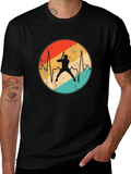 Baseball Heartbeat T-Shirt - Retro Sports Tee product image 1
