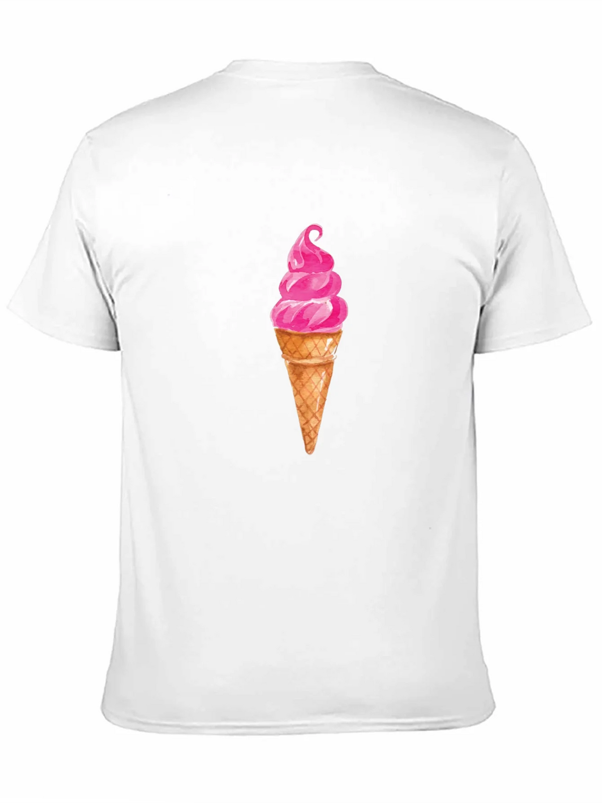 Ice Cream Graphic Tee - Casual Black T-Shirt product image 10
