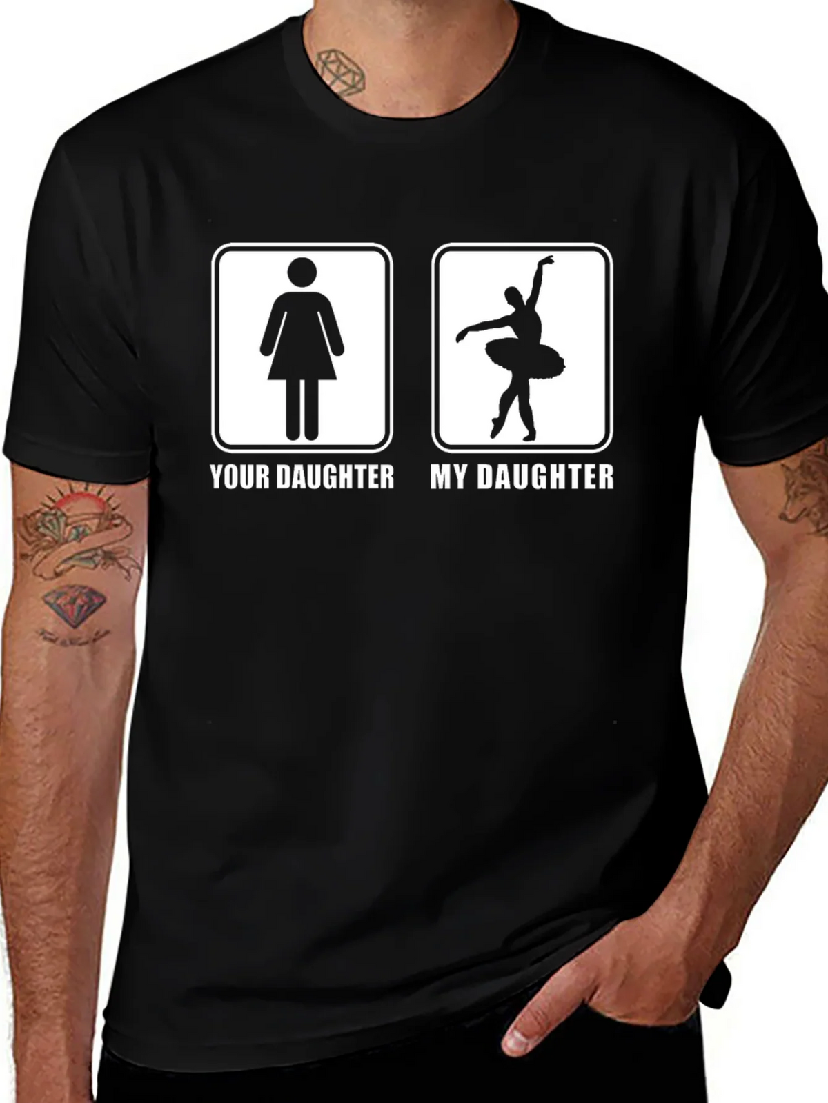 Your Daughter My T-Shirt - Ballerina Dance product image 1