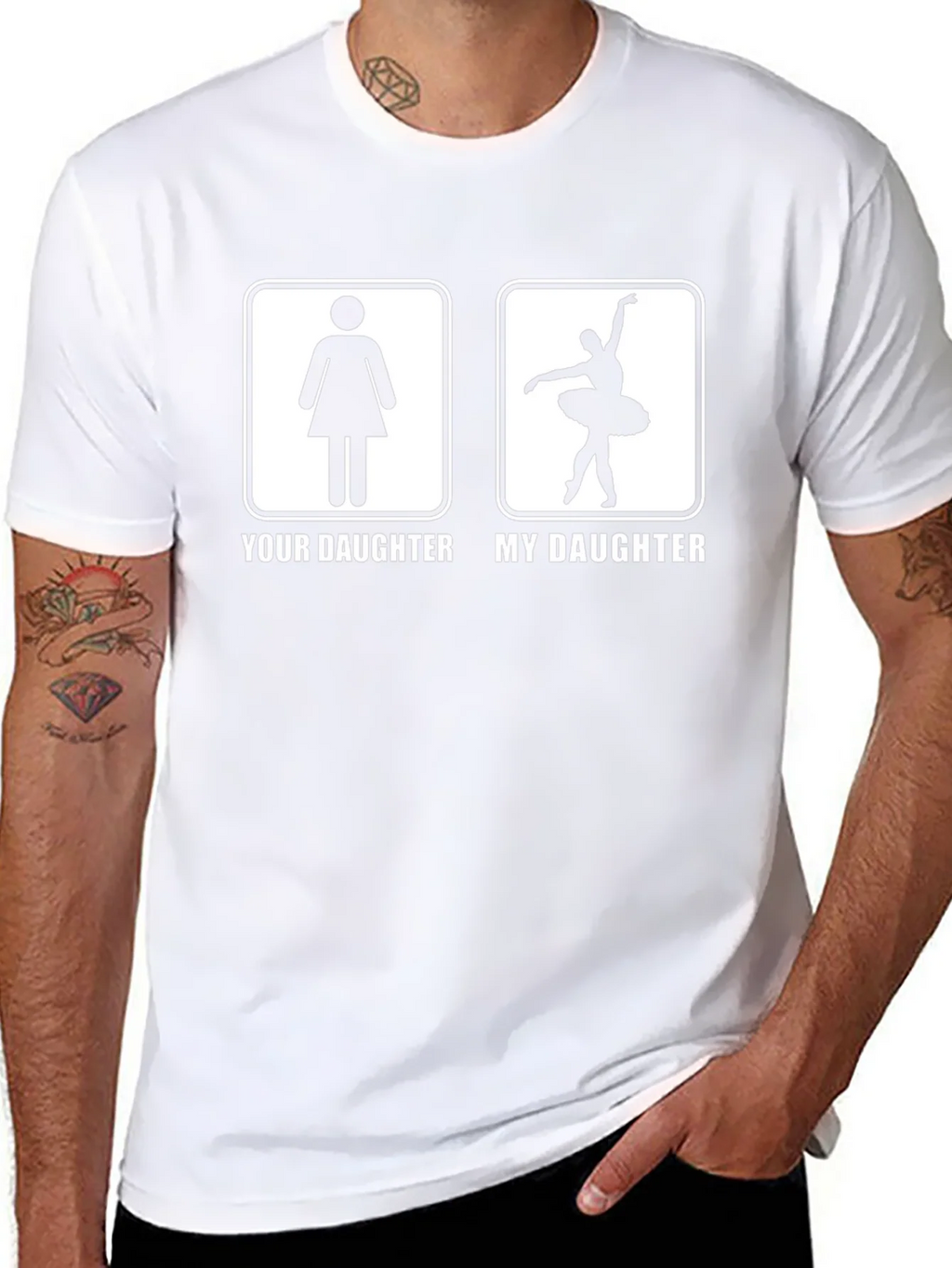 Your Daughter My T-Shirt - Ballerina Dance product image 7