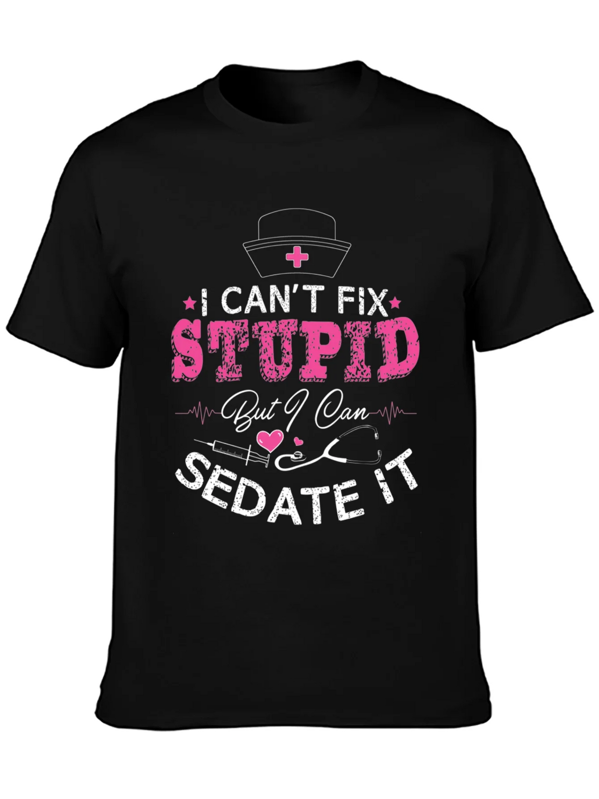 Nurse Humor Graphic T-Shirt product image 3
