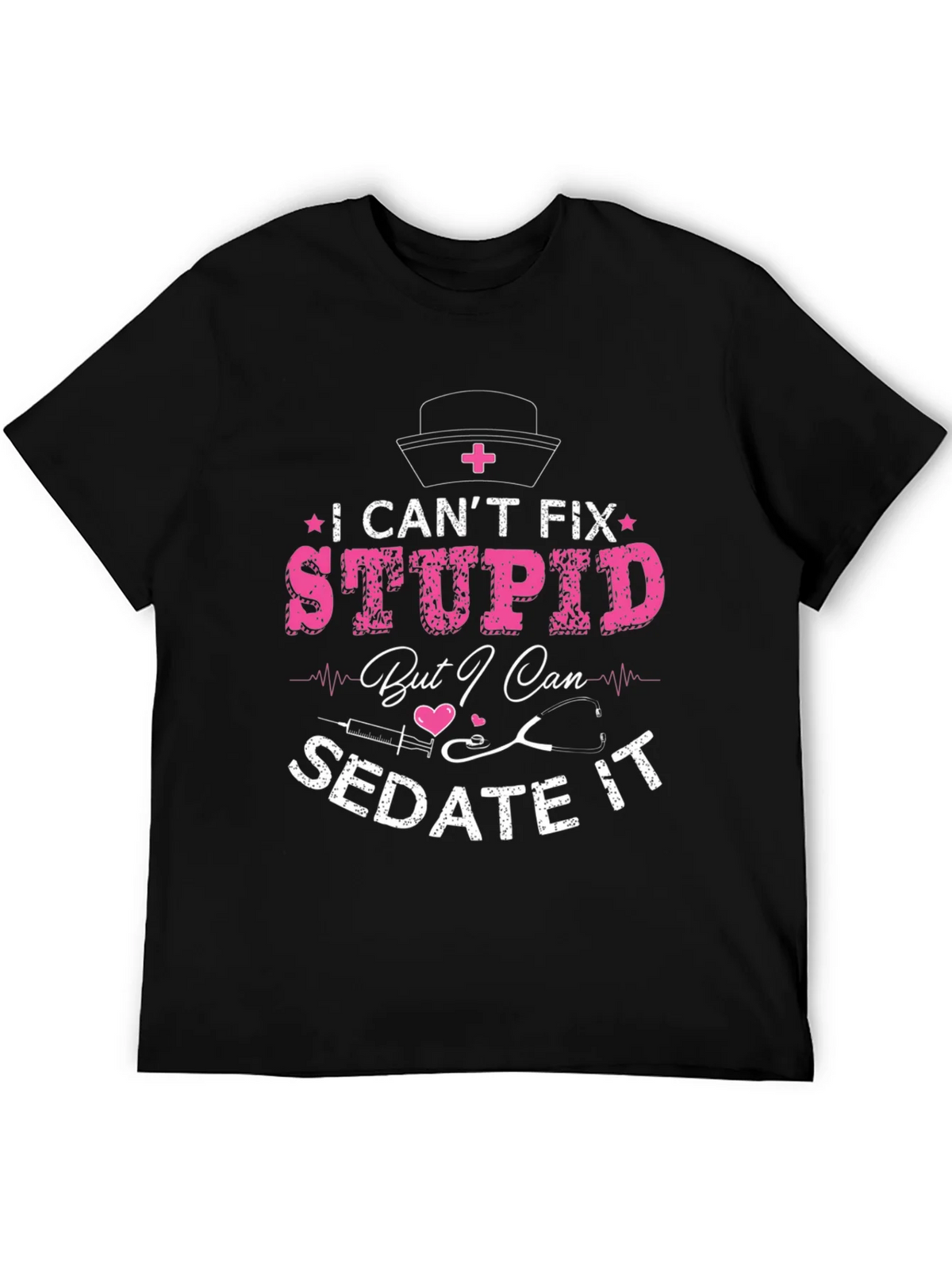 Nurse Humor Graphic T-Shirt product image 5