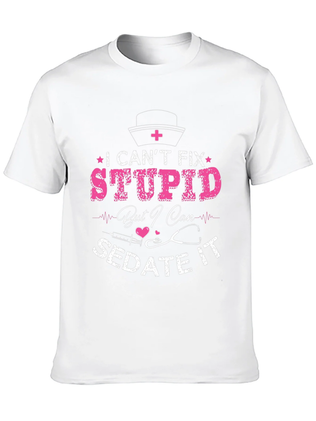 Nurse Humor Graphic T-Shirt product image 9