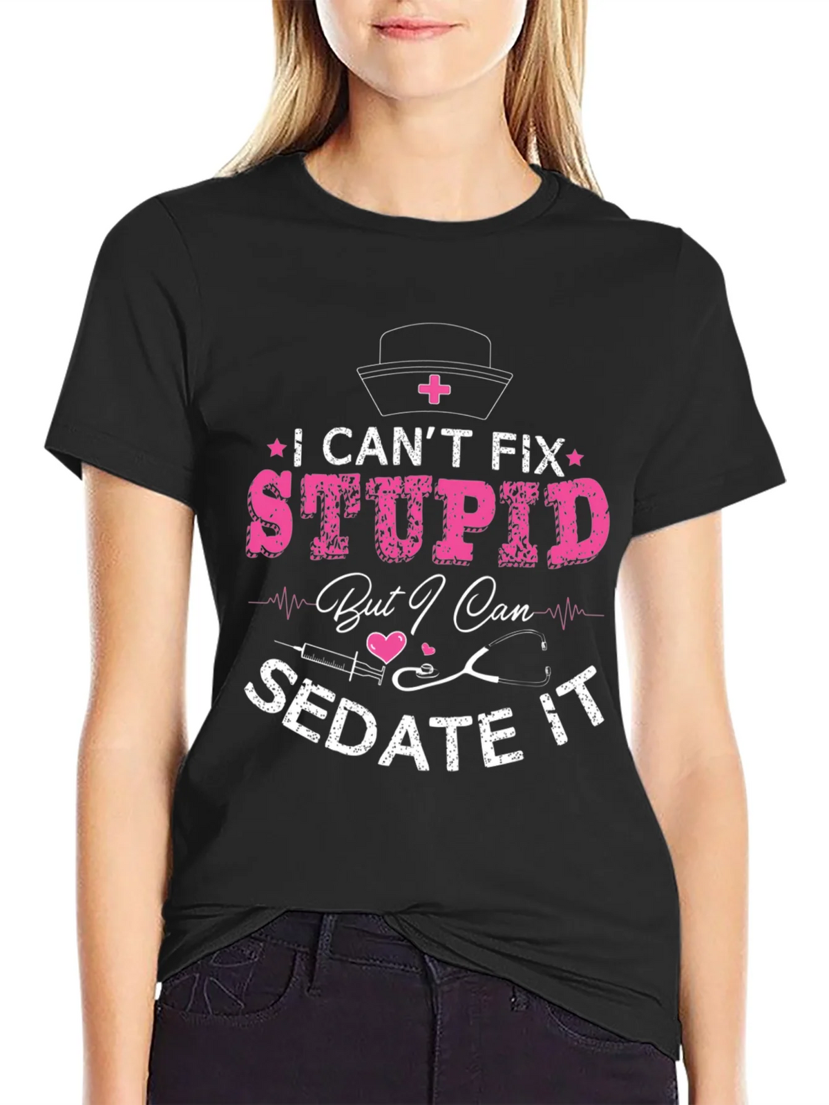 Nurse Humor Graphic T-Shirt product image 2