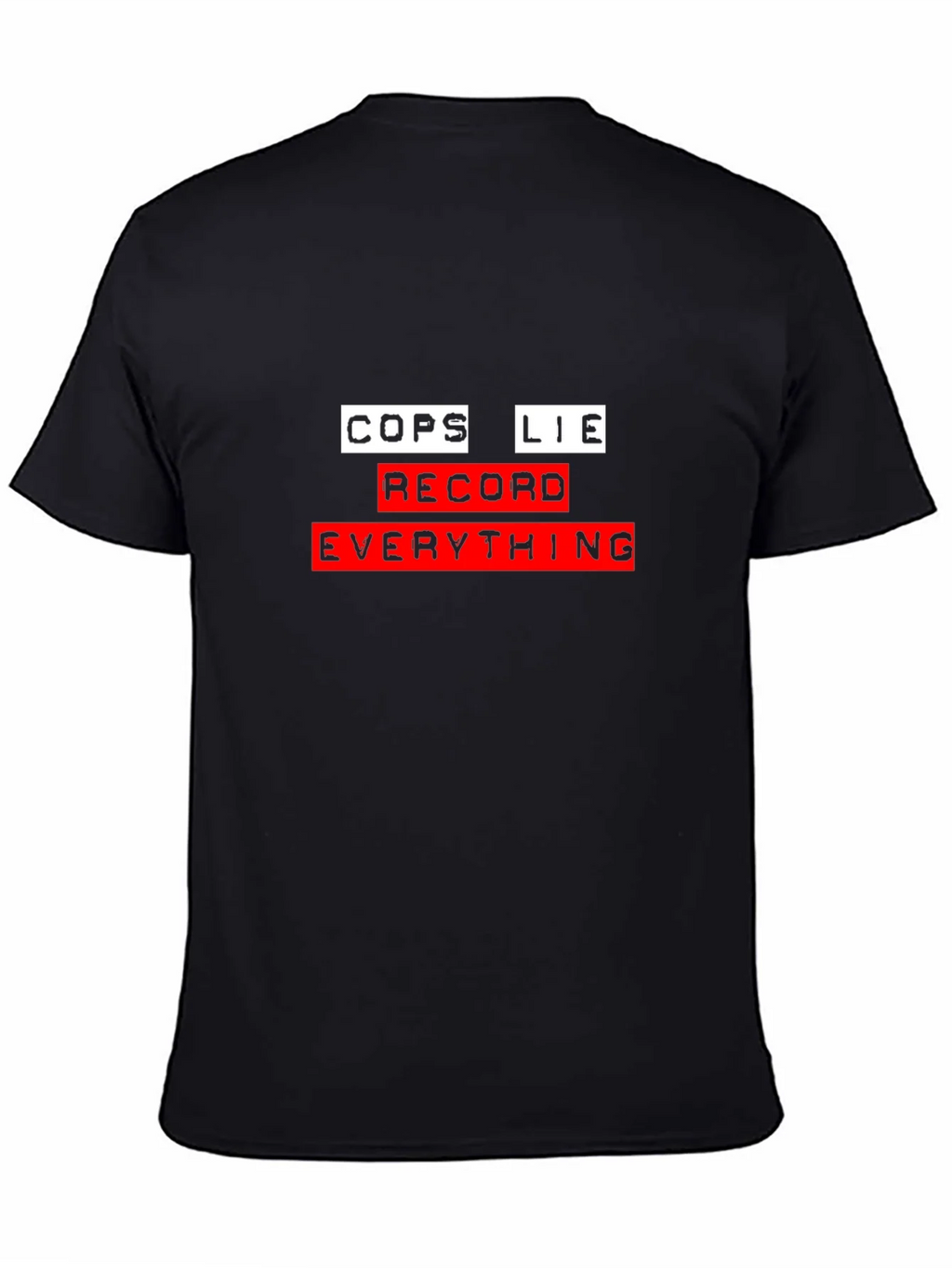 Cops Lie Record Everything Graphic Tee product image 4