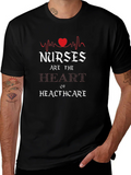 Nurses Heartbeat Healthcare T-Shirt product image 1
