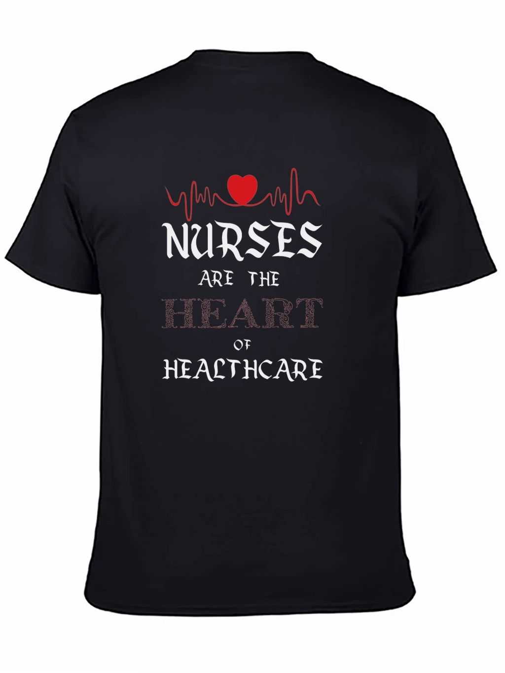 Nurses Heartbeat Healthcare T-Shirt product image 4