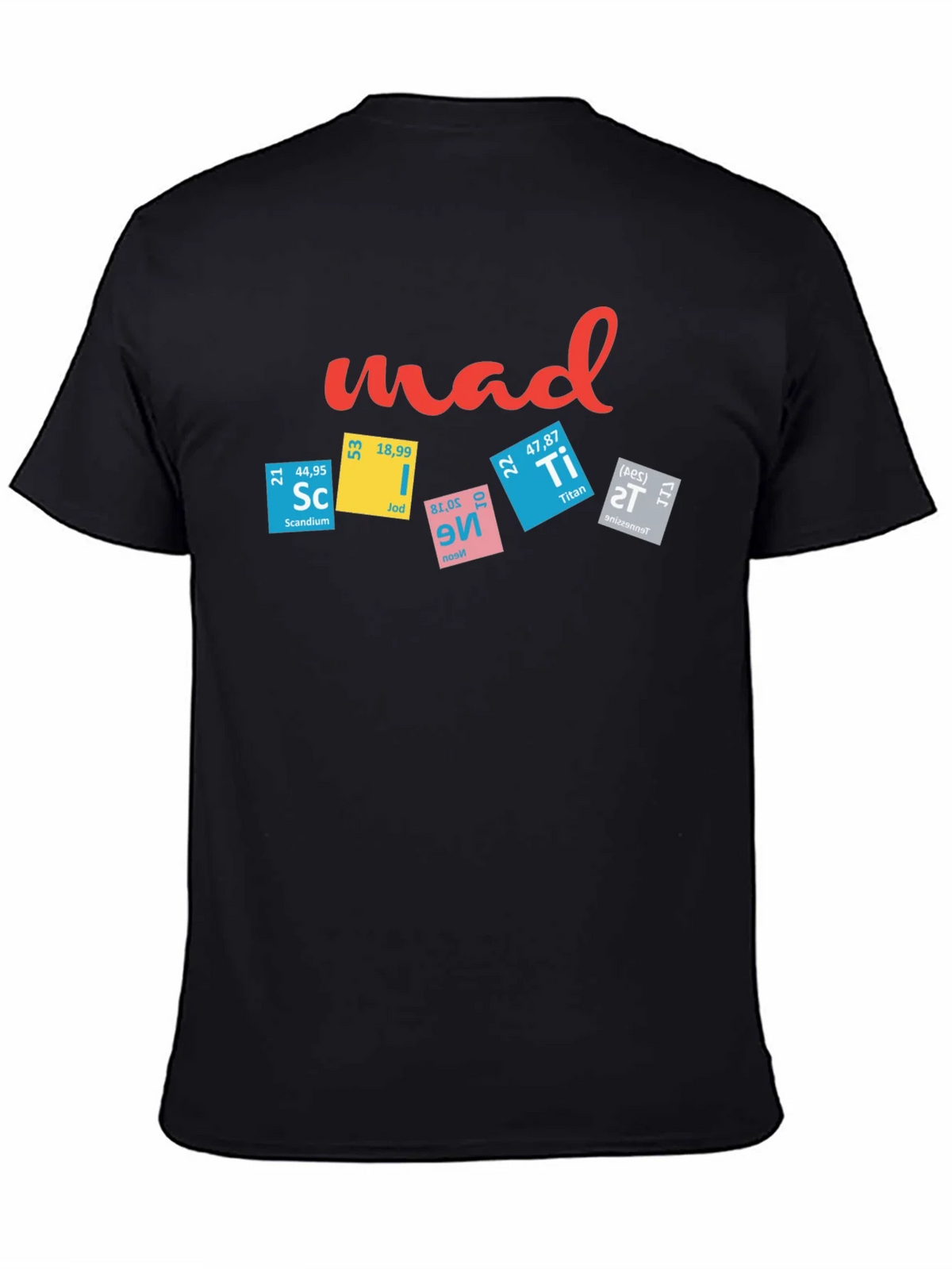 Mad Scientist T-Shirt - Element Periodic Table Tee product image 1