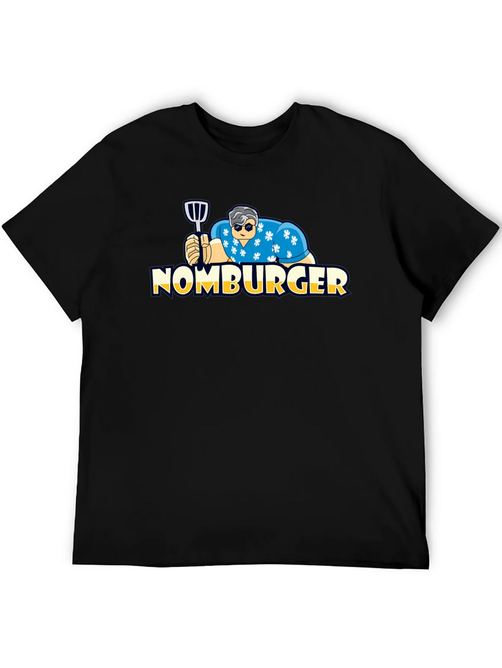 Nomburger Graphic Tee - Funny Burger Lover Shirt product image 5
