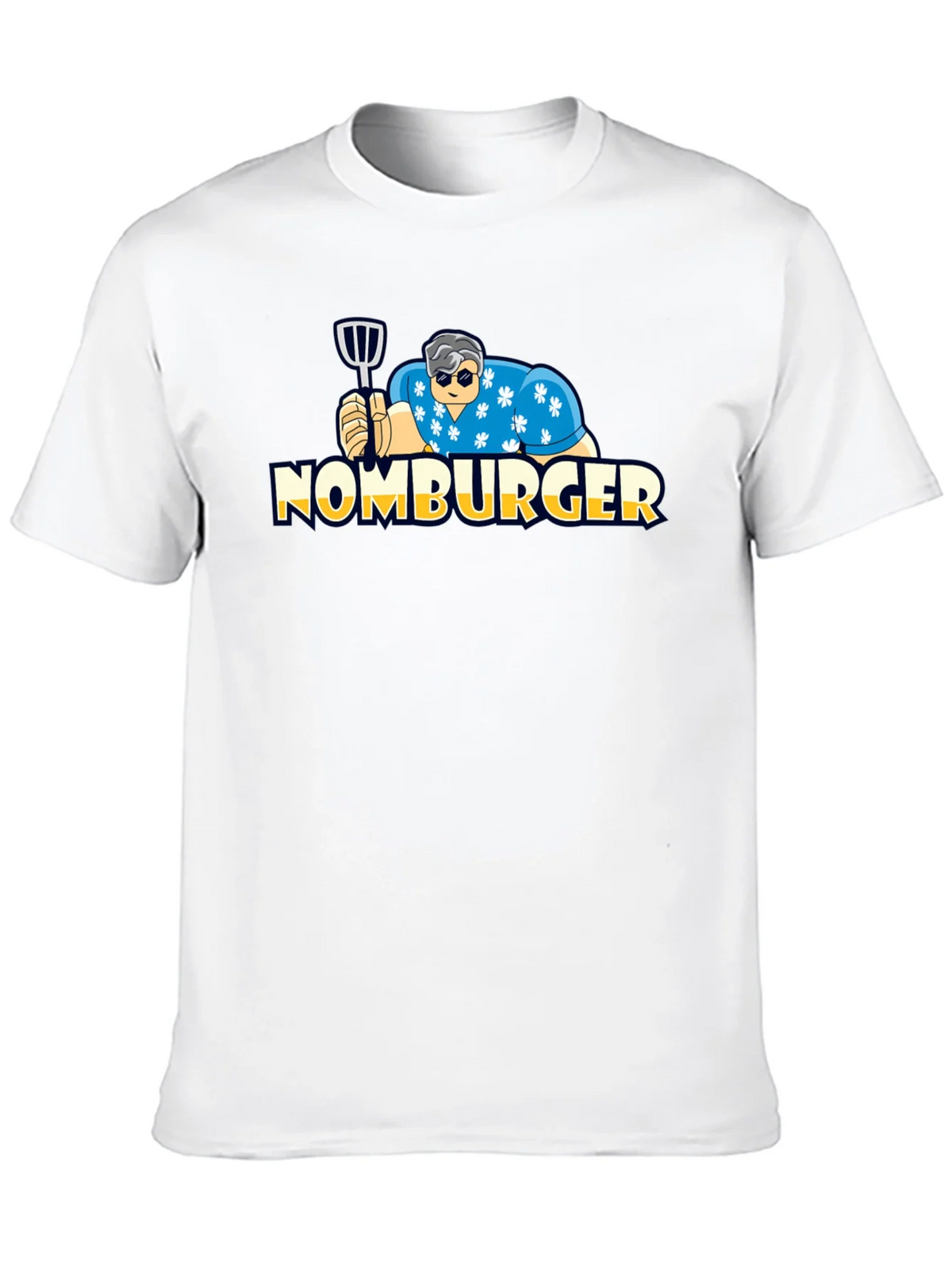 Nomburger Graphic Tee - Funny Burger Lover Shirt product image 9