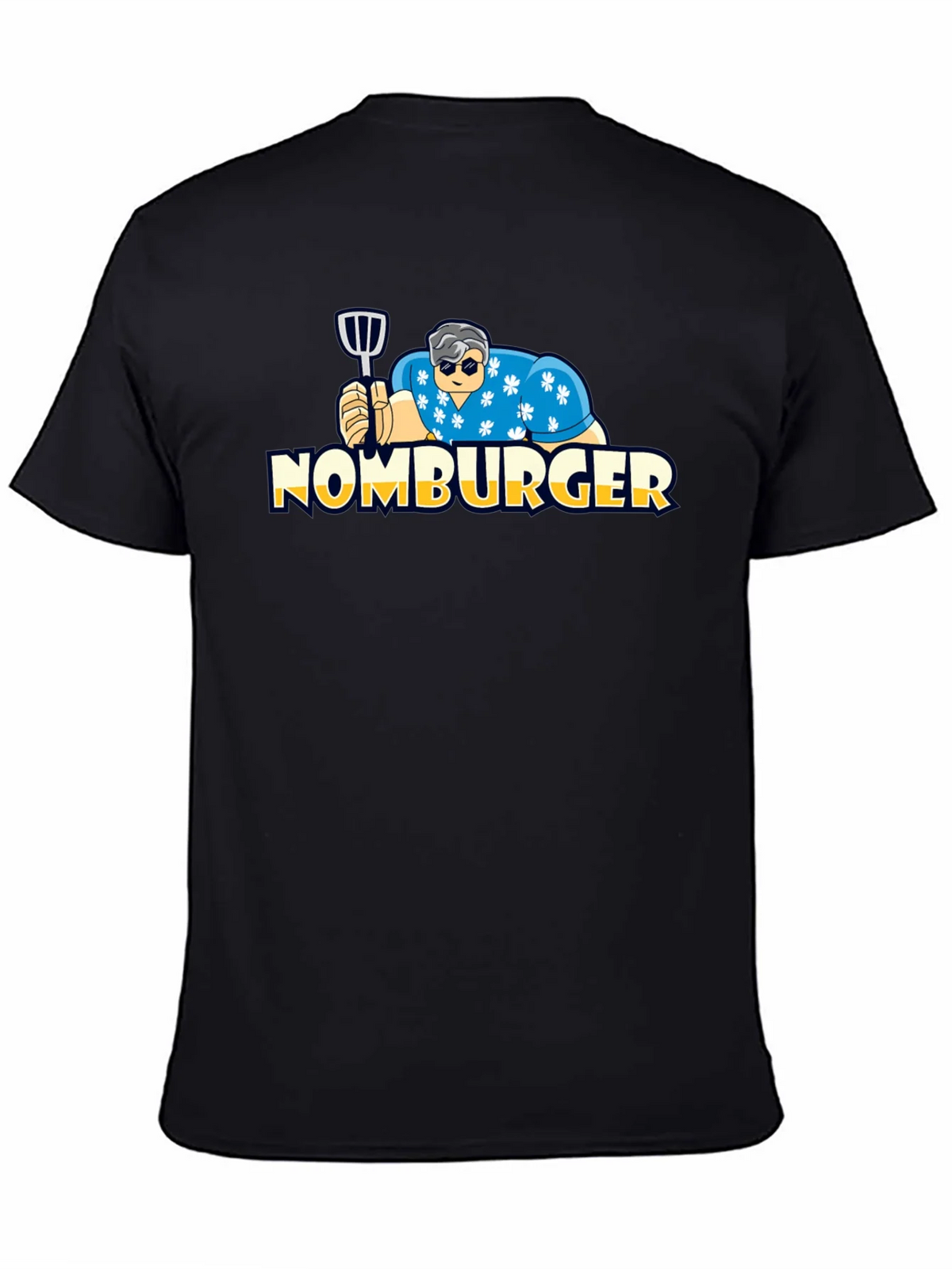 Nomburger Graphic Tee - Funny Burger Lover Shirt product image 4