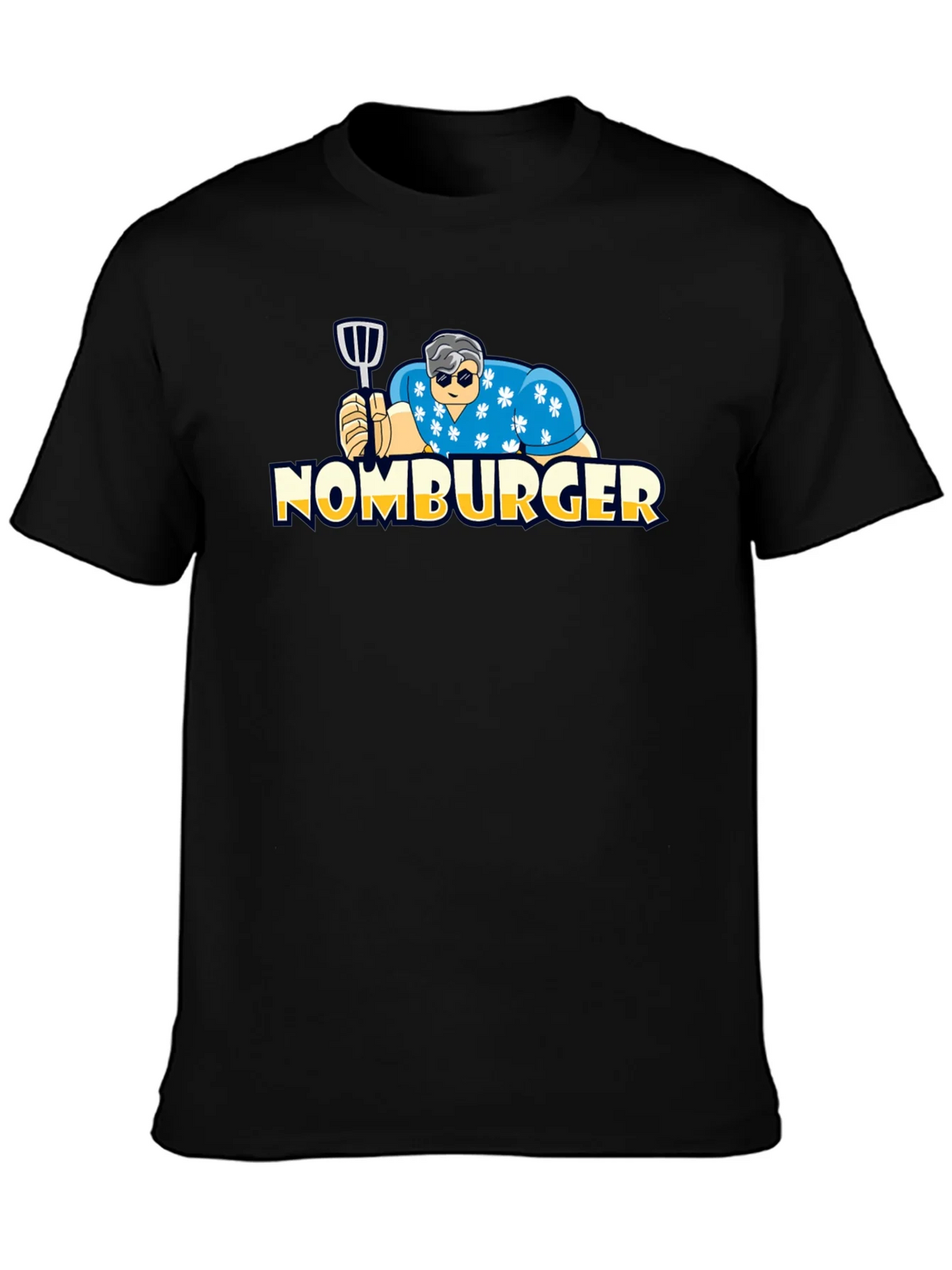 Nomburger Graphic Tee - Funny Burger Lover Shirt product image 3