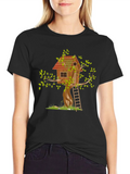 Treehouse Graphic Tee - Nature Inspired Shirt product image 1
