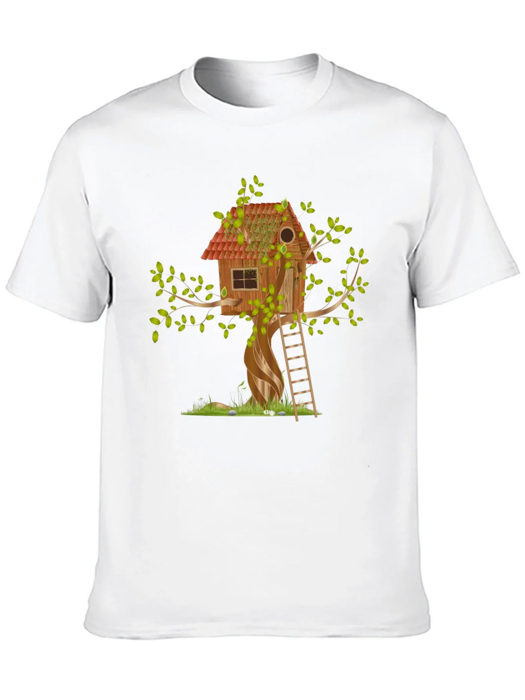 Treehouse Graphic Tee - Nature Inspired Shirt product image 6