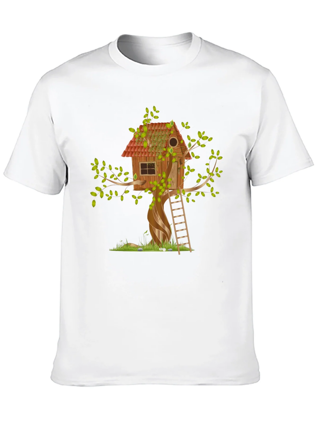 Treehouse Graphic Tee - Nature Inspired Shirt product image 6