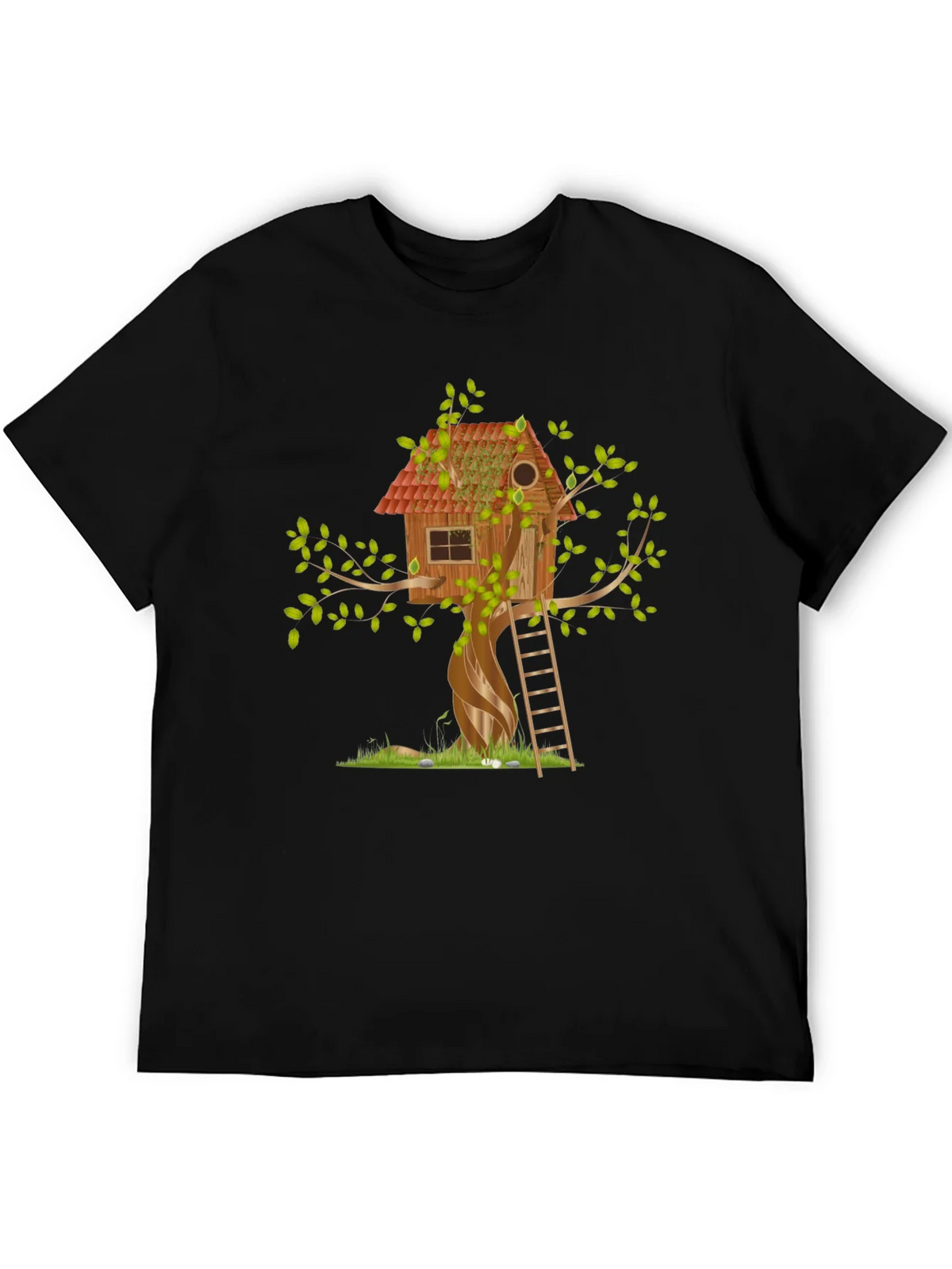 Treehouse Graphic Tee - Nature Inspired Shirt product image 3