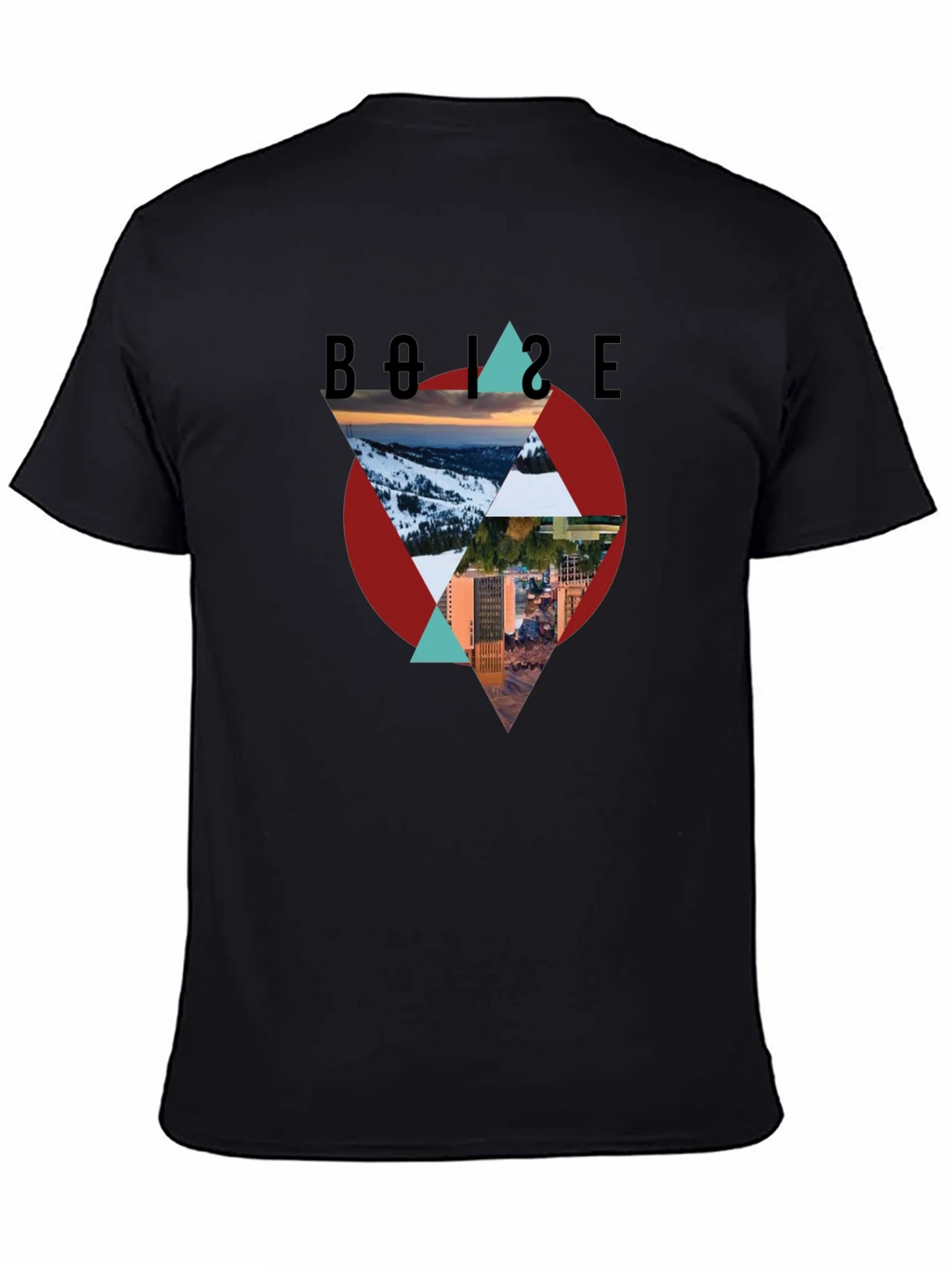 Boise Graphic Tee - Mountain and City Design product image 4