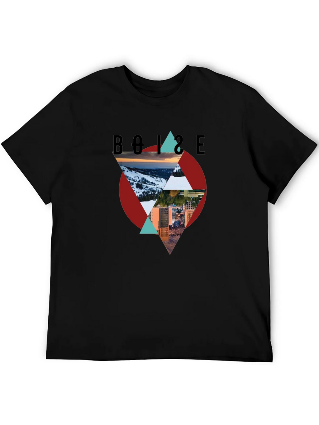 Boise Graphic Tee - Mountain and City Design product image 5