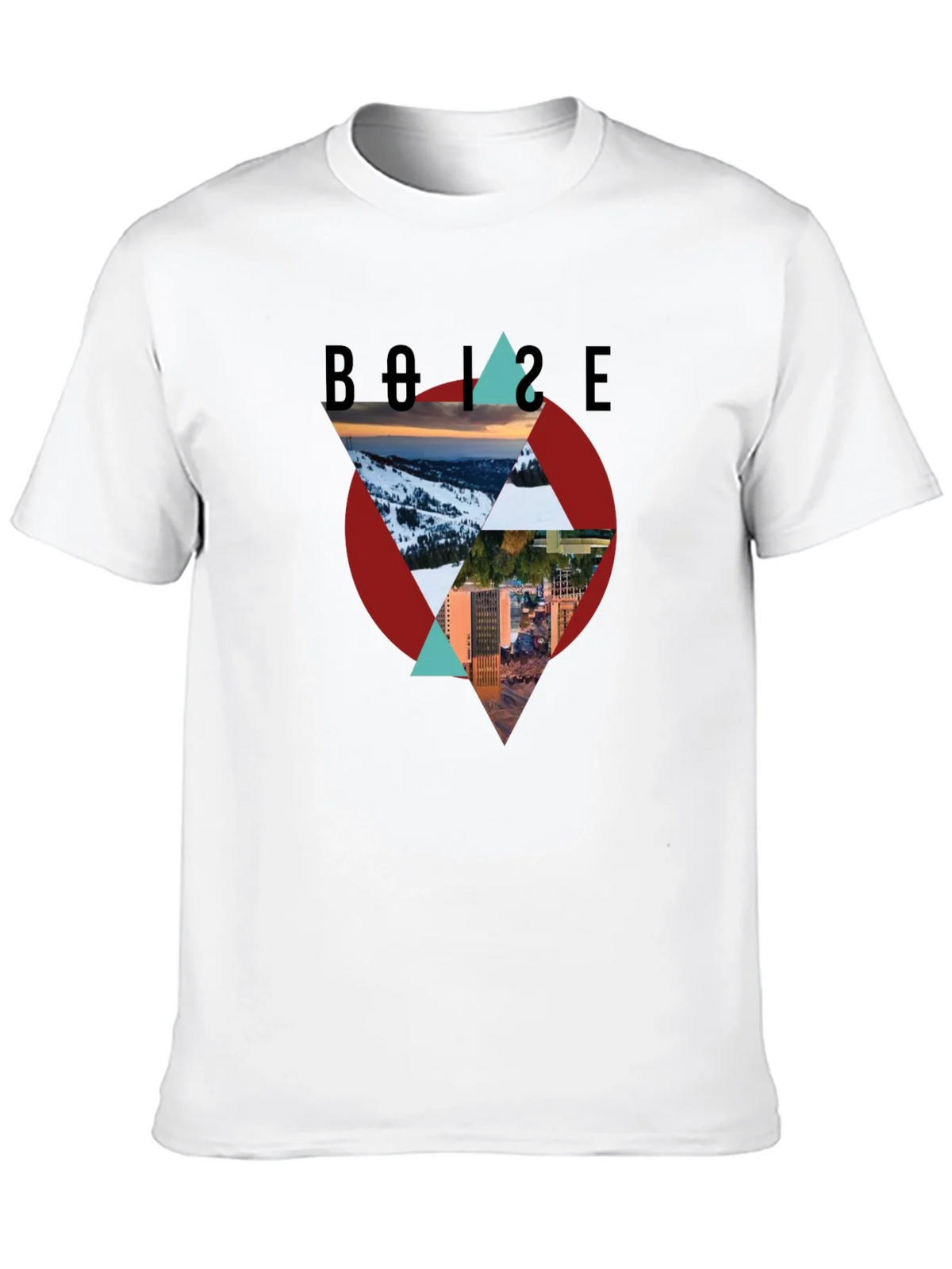 Boise Graphic Tee - Mountain and City Design product image 9