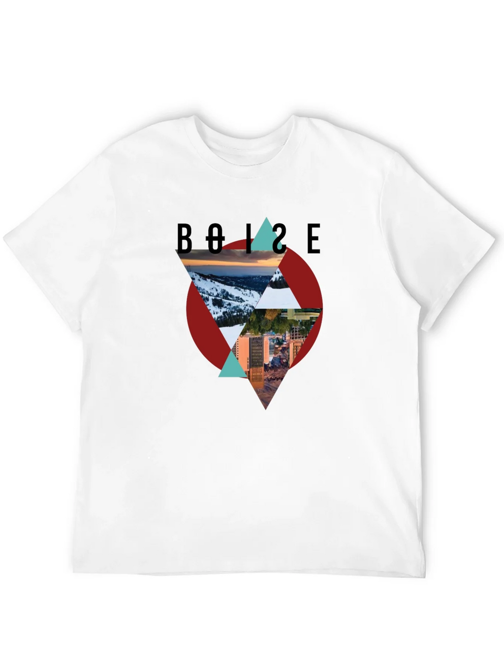 Boise Graphic Tee - Mountain and City Design product image 11