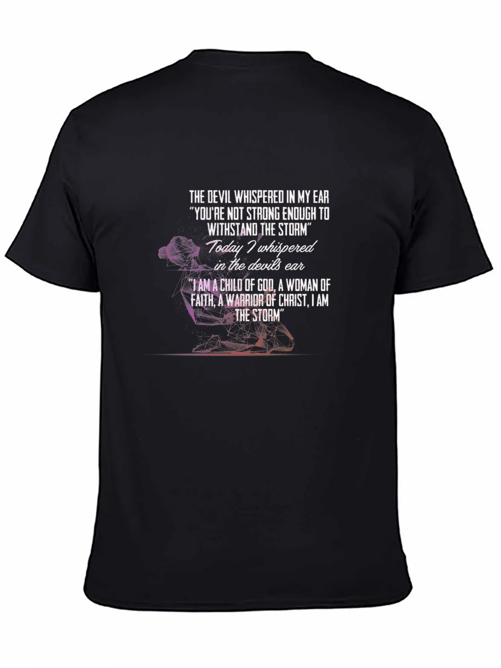 Woman of Faith T-Shirt: I Am The Storm product image 4
