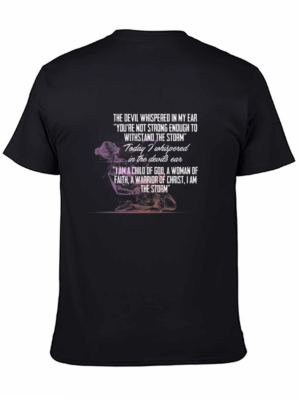Woman of Faith T-Shirt: I Am The Storm product image 4