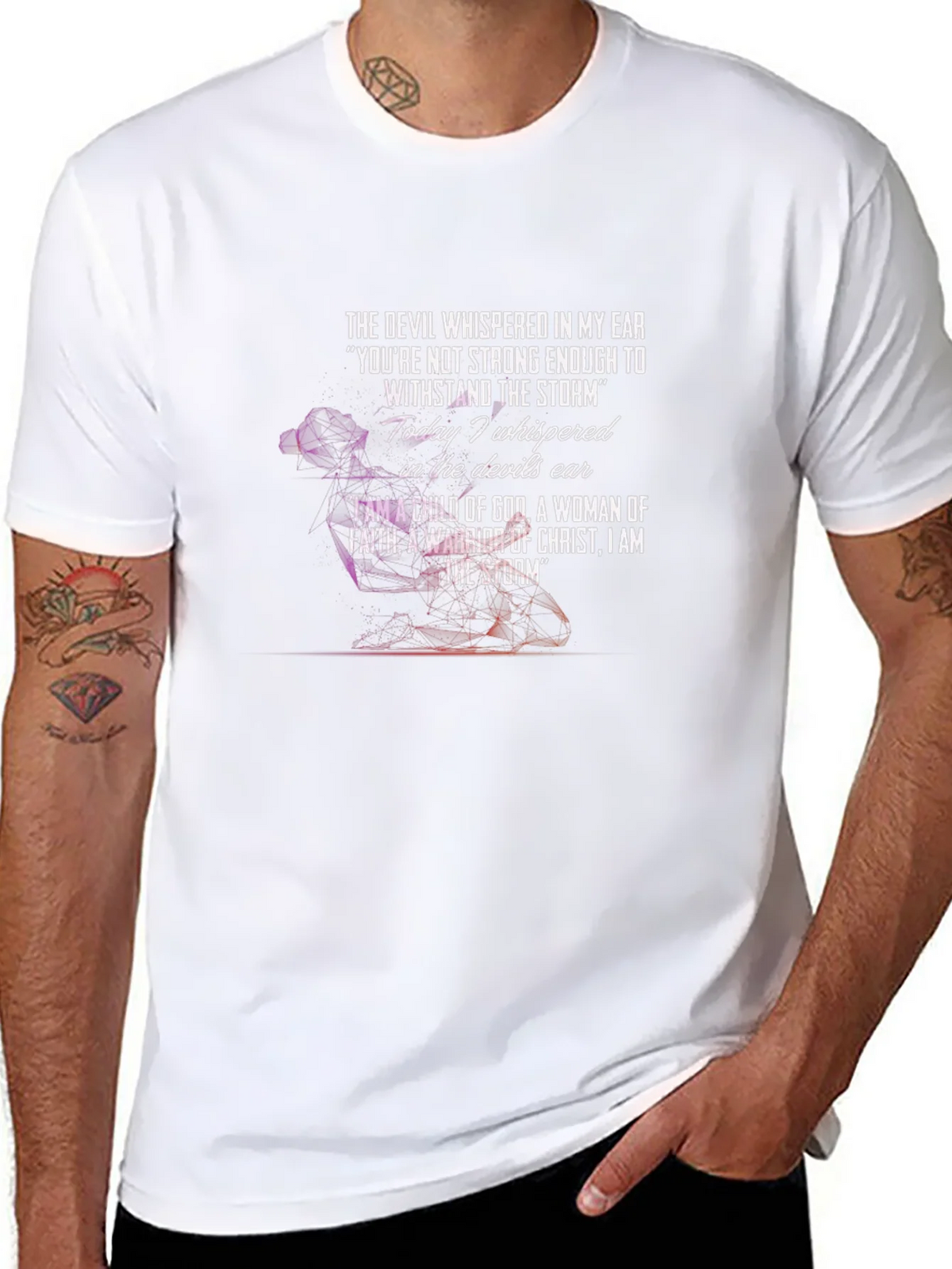 Woman of Faith T-Shirt: I Am The Storm product image 7