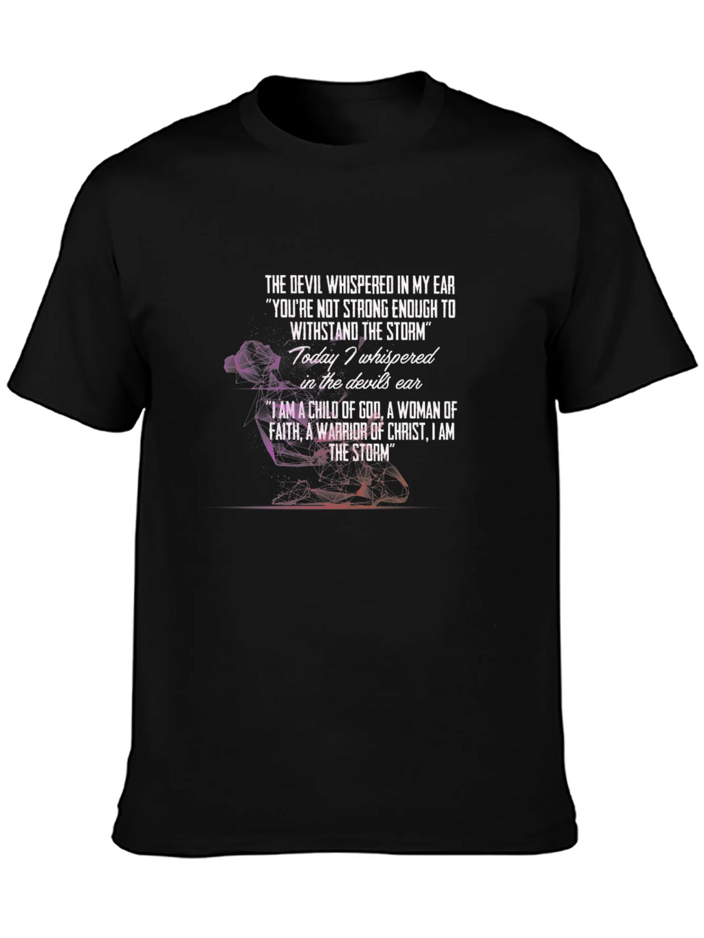 Woman of Faith T-Shirt: I Am The Storm product image 3