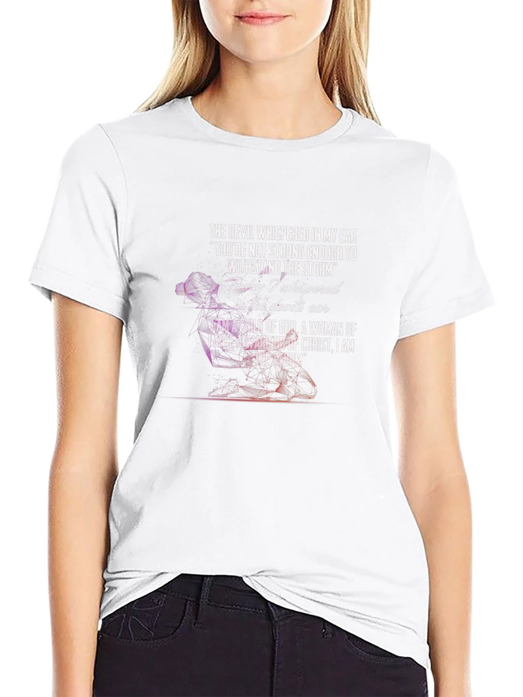Woman of Faith T-Shirt: I Am The Storm product image 8