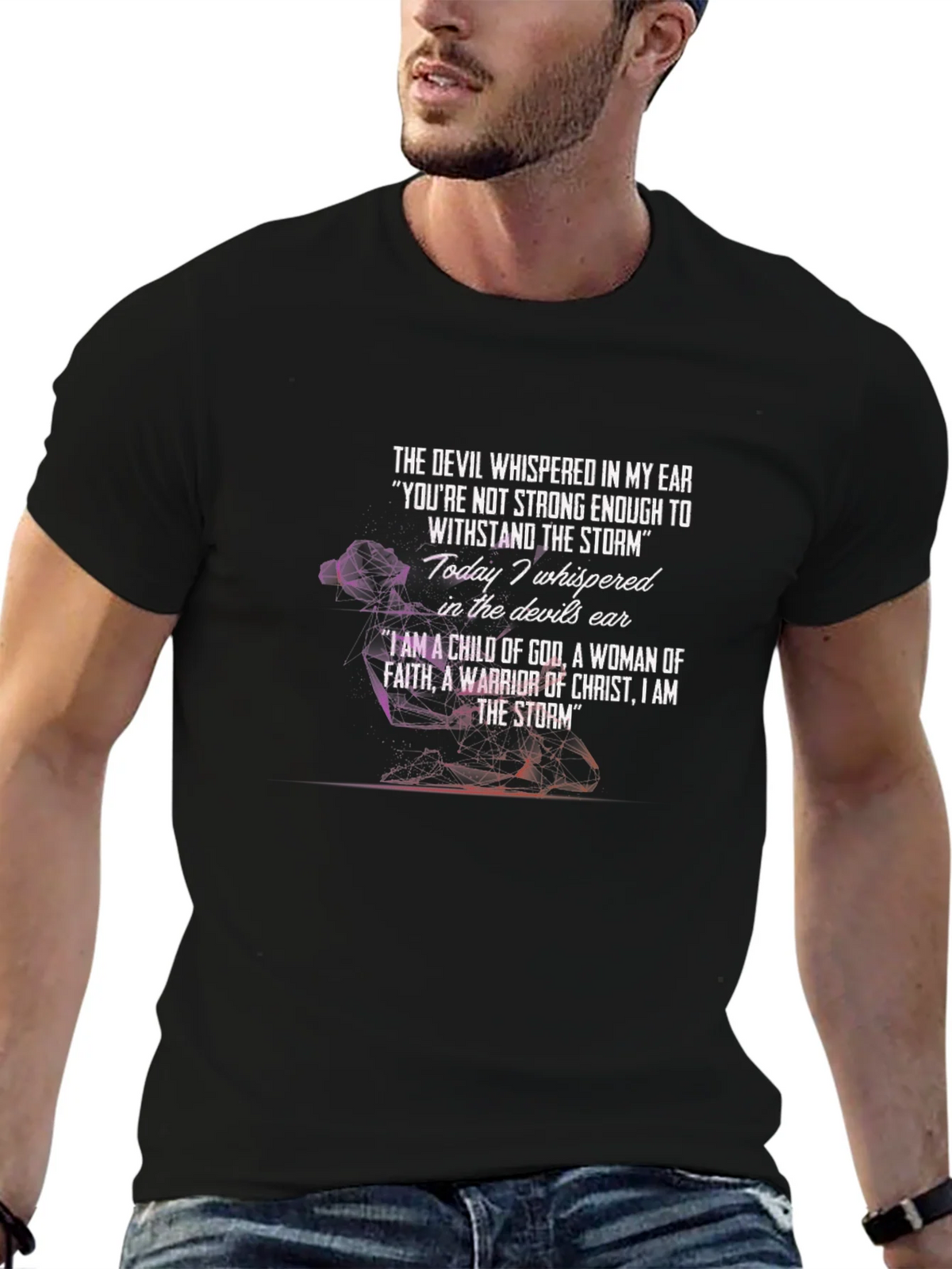 Woman of Faith T-Shirt: I Am The Storm product image 6