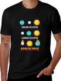 Solar Eclipse Graphic Tee - Apocalypse Humor product image 1