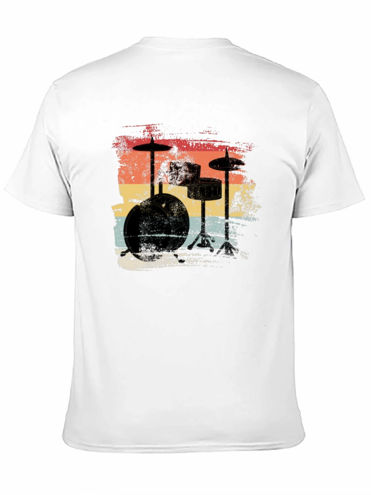 Retro Drum Set T-Shirt - Vintage Style Music Tee product image 10