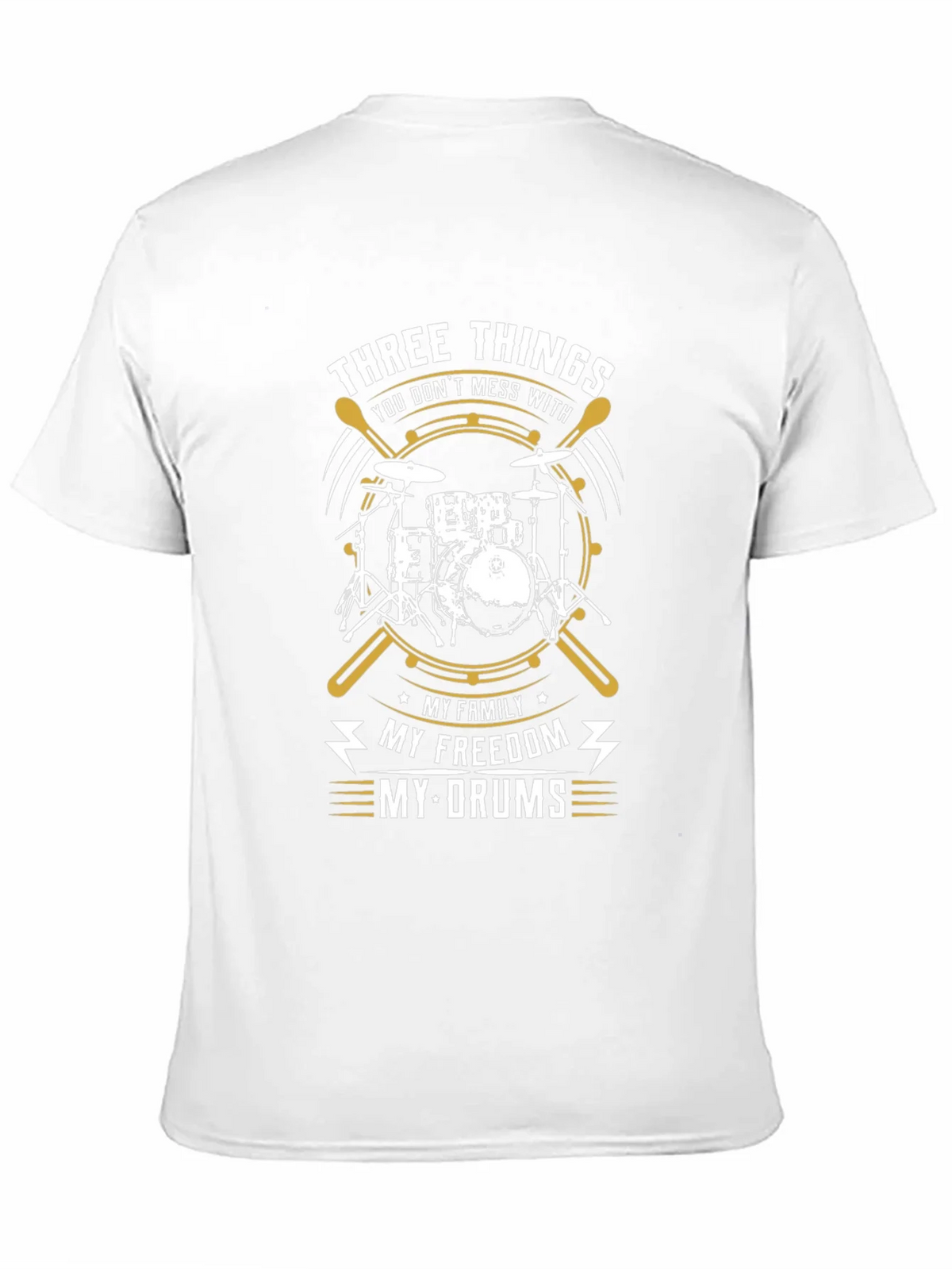 Drummer T-Shirt - Three Things You Dont Mess With product image 10