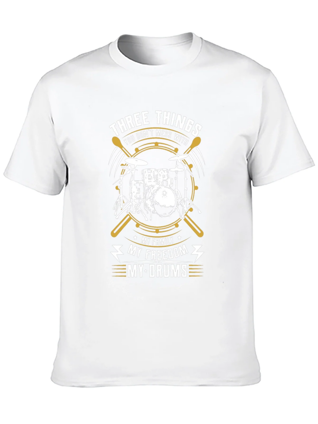 Drummer T-Shirt - Three Things You Dont Mess With product image 9
