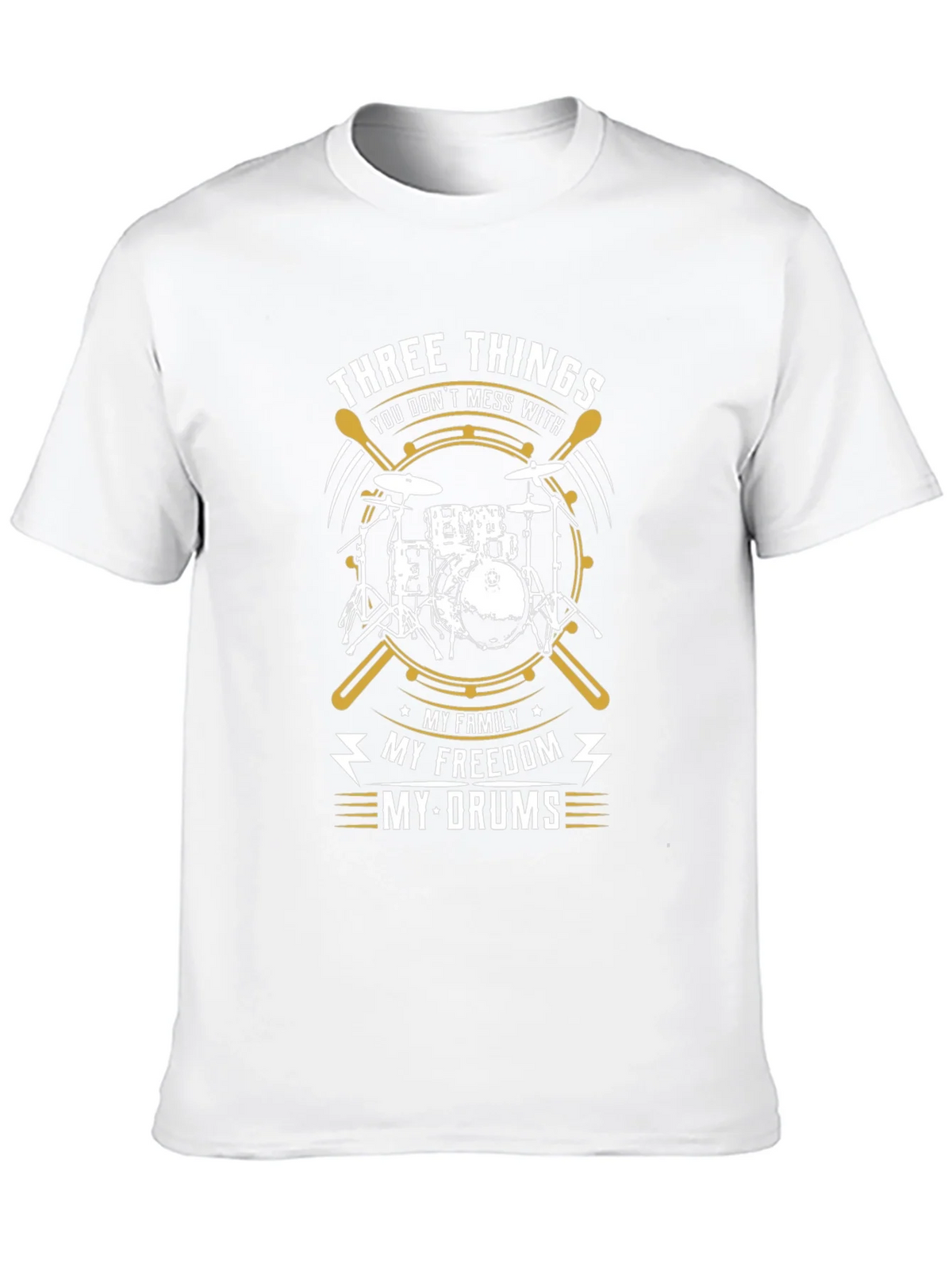 Drummer T-Shirt - Three Things You Dont Mess With product image 9