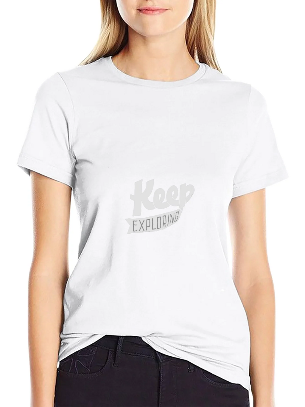 Keep Exploring Black T-Shirt product image 8