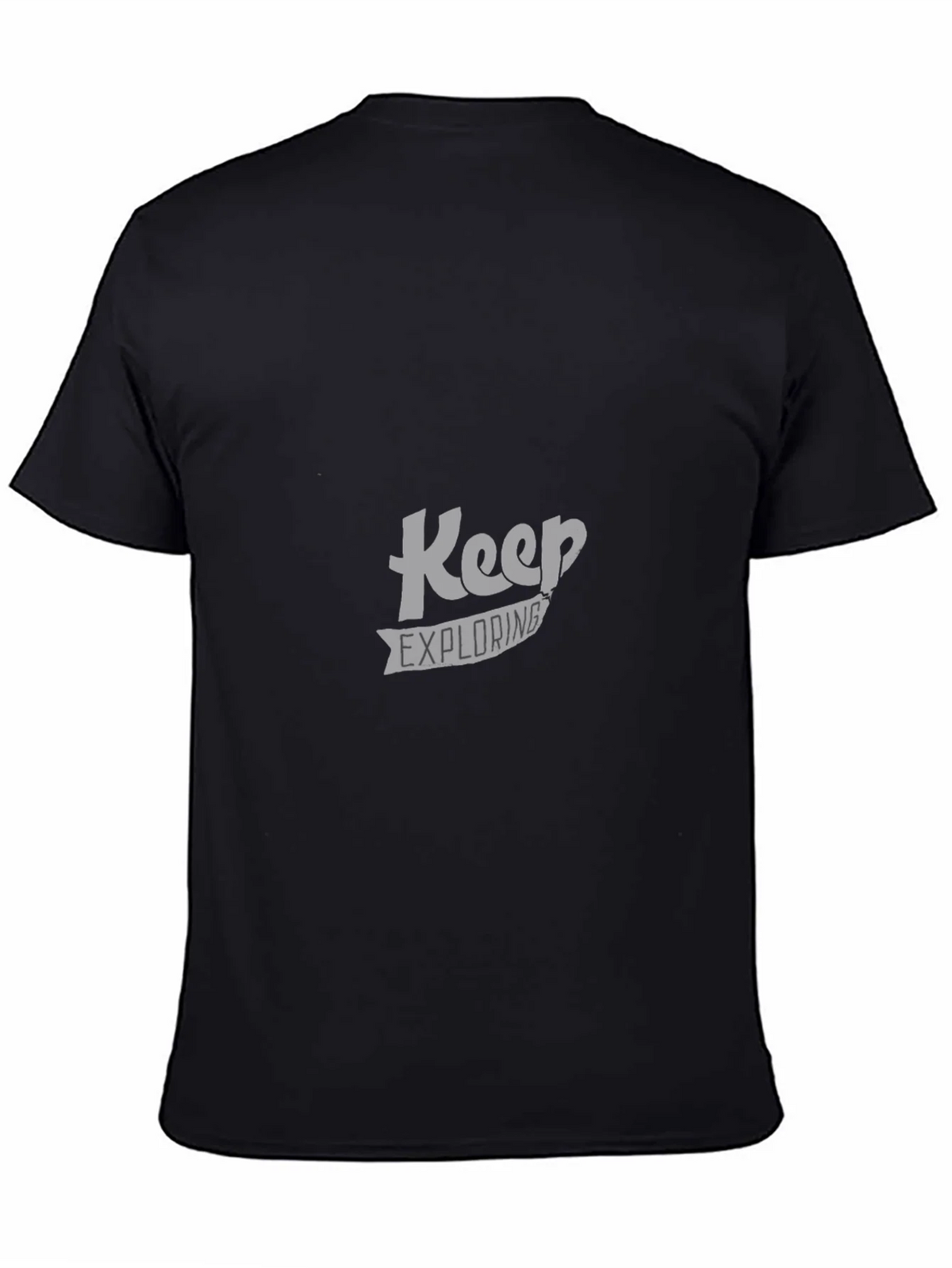 Keep Exploring Black T-Shirt product image 4