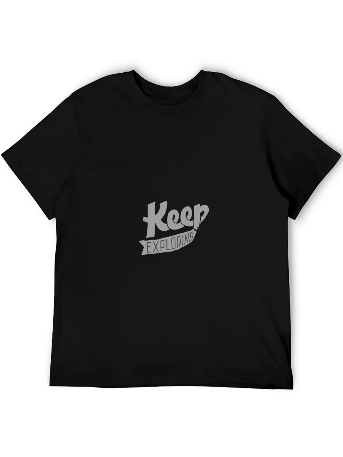 Keep Exploring Black T-Shirt product image 5