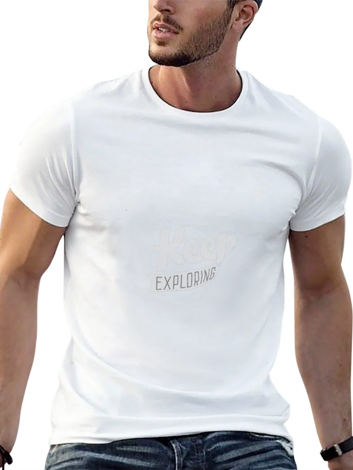 Keep Exploring Black T-Shirt product image 12