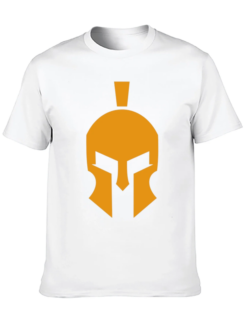 Spartan Helmet Graphic Tee - Black Cotton Casual T-Shirt product image 9
