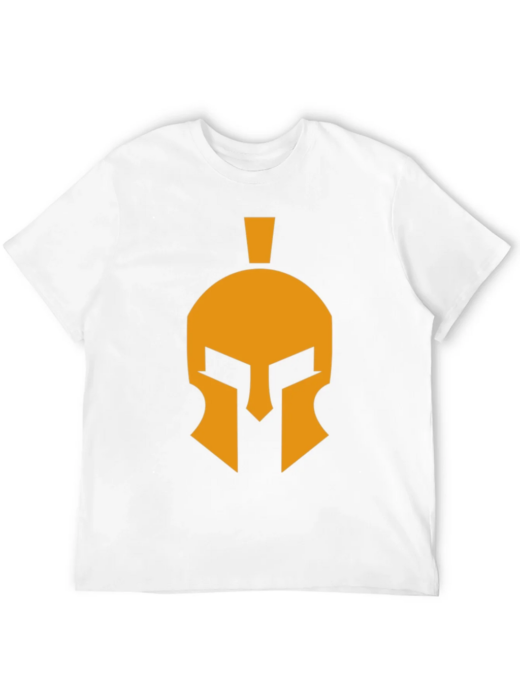 Spartan Helmet Graphic Tee - Black Cotton Casual T-Shirt product image 11