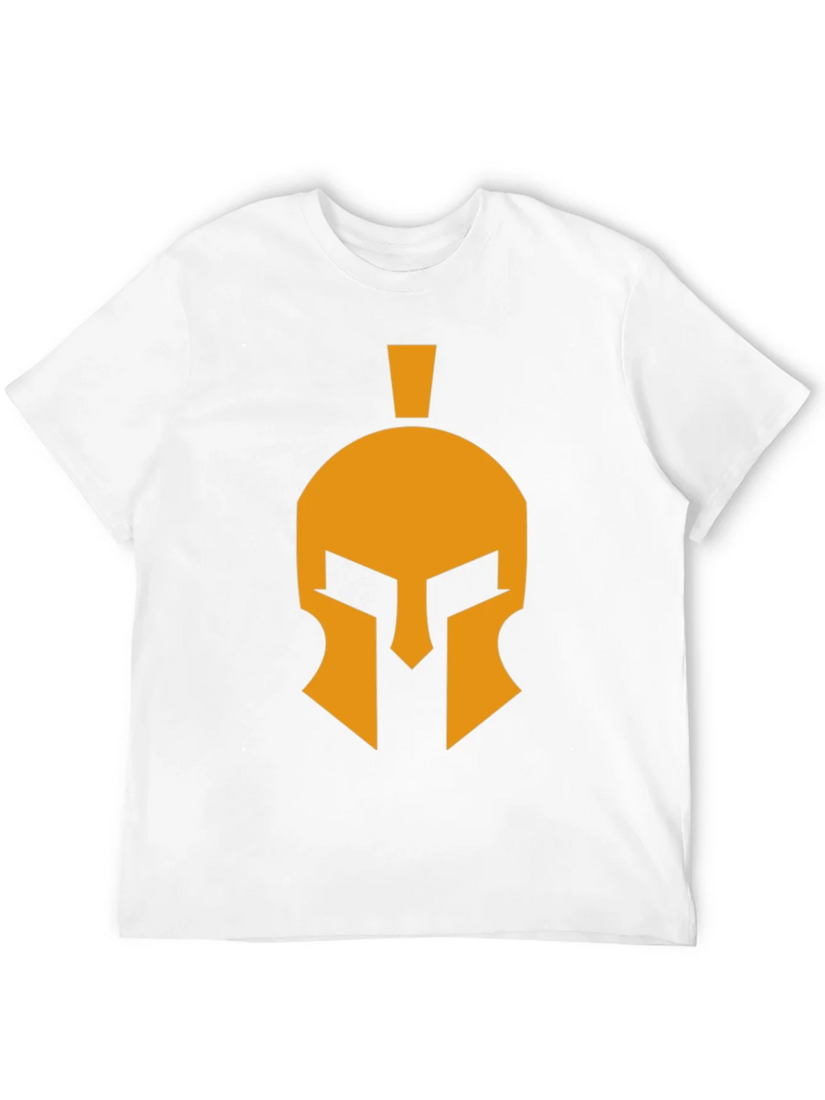 Spartan Helmet Graphic Tee - Black Cotton Casual T-Shirt product image 11