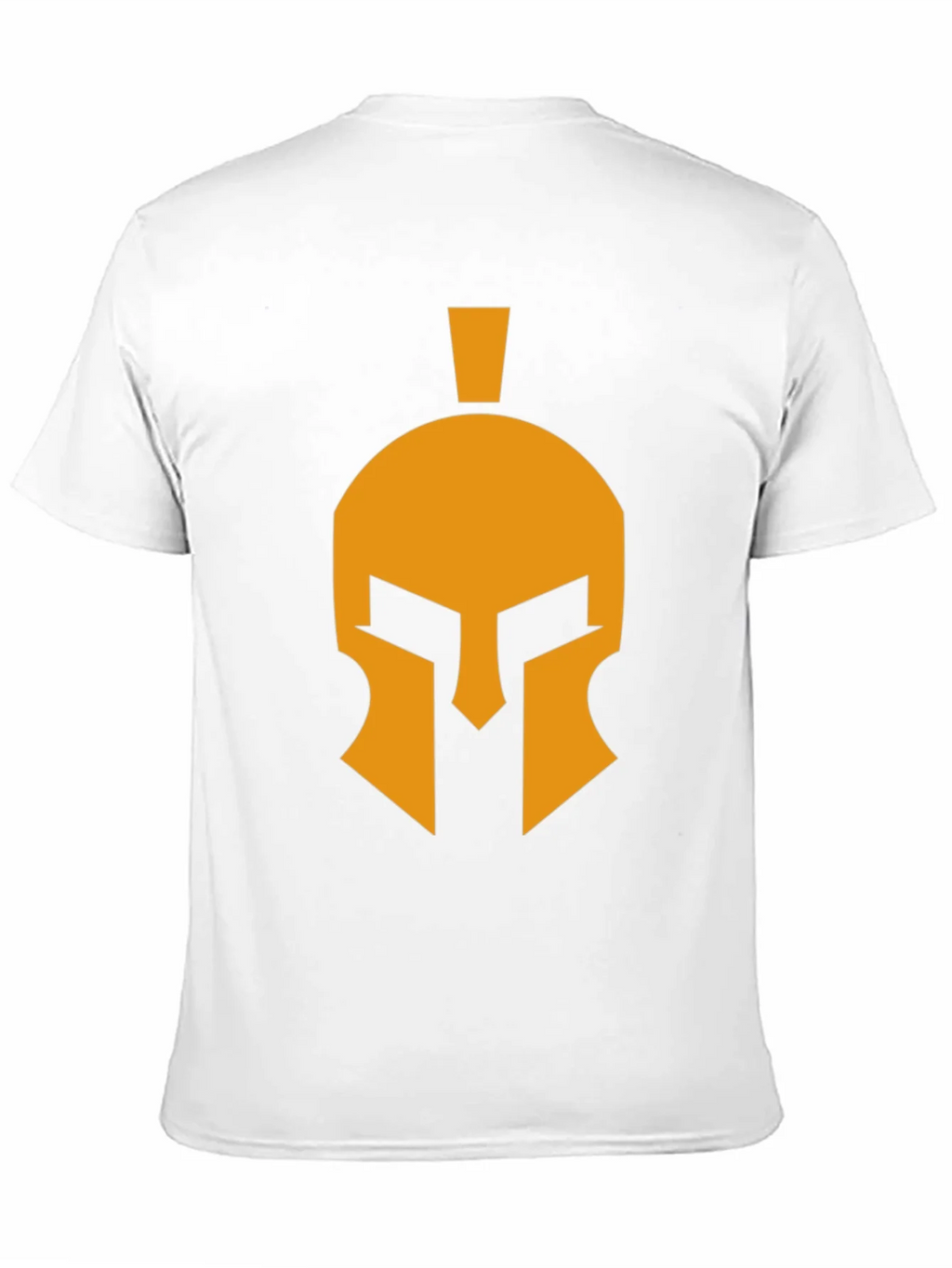 Spartan Helmet Graphic Tee - Black Cotton Casual T-Shirt product image 10