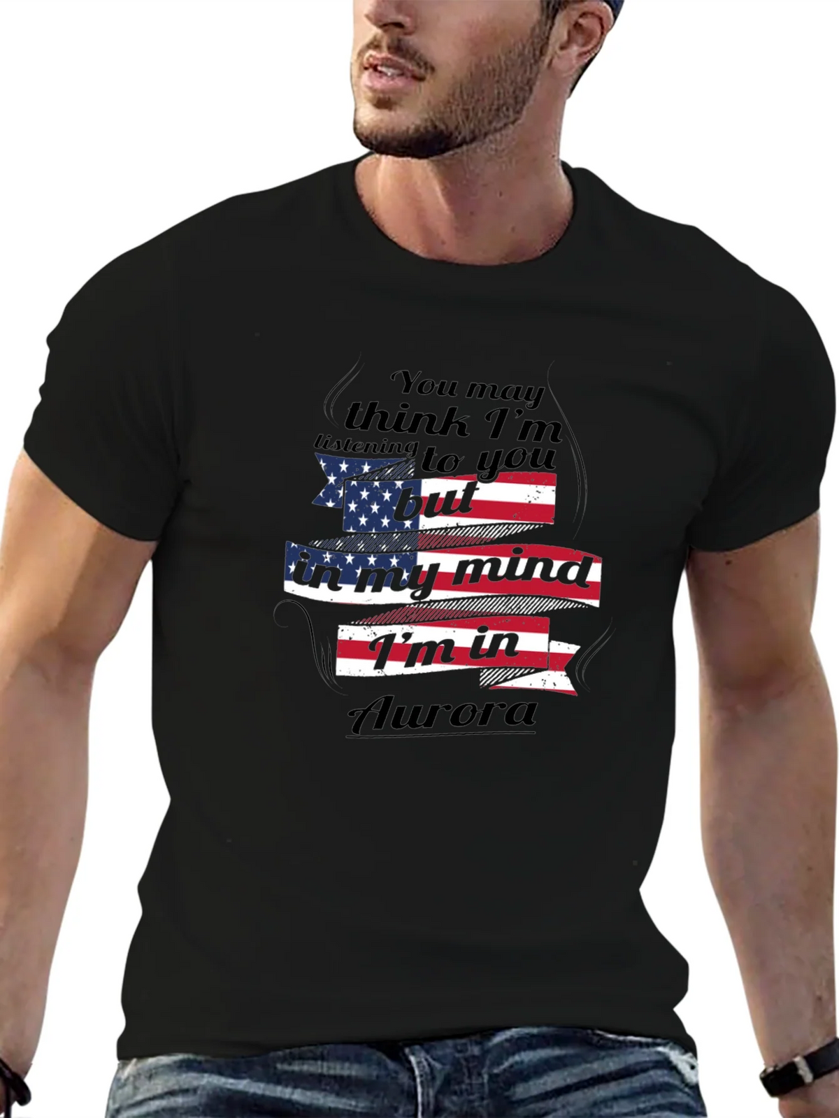 Aurora Mind T-Shirt - Patriotic Design product image 6
