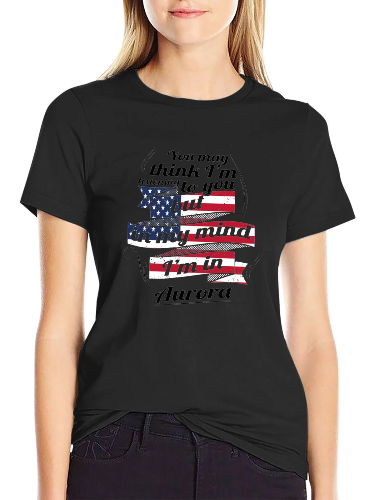 Aurora Mind T-Shirt - Patriotic Design product image 2